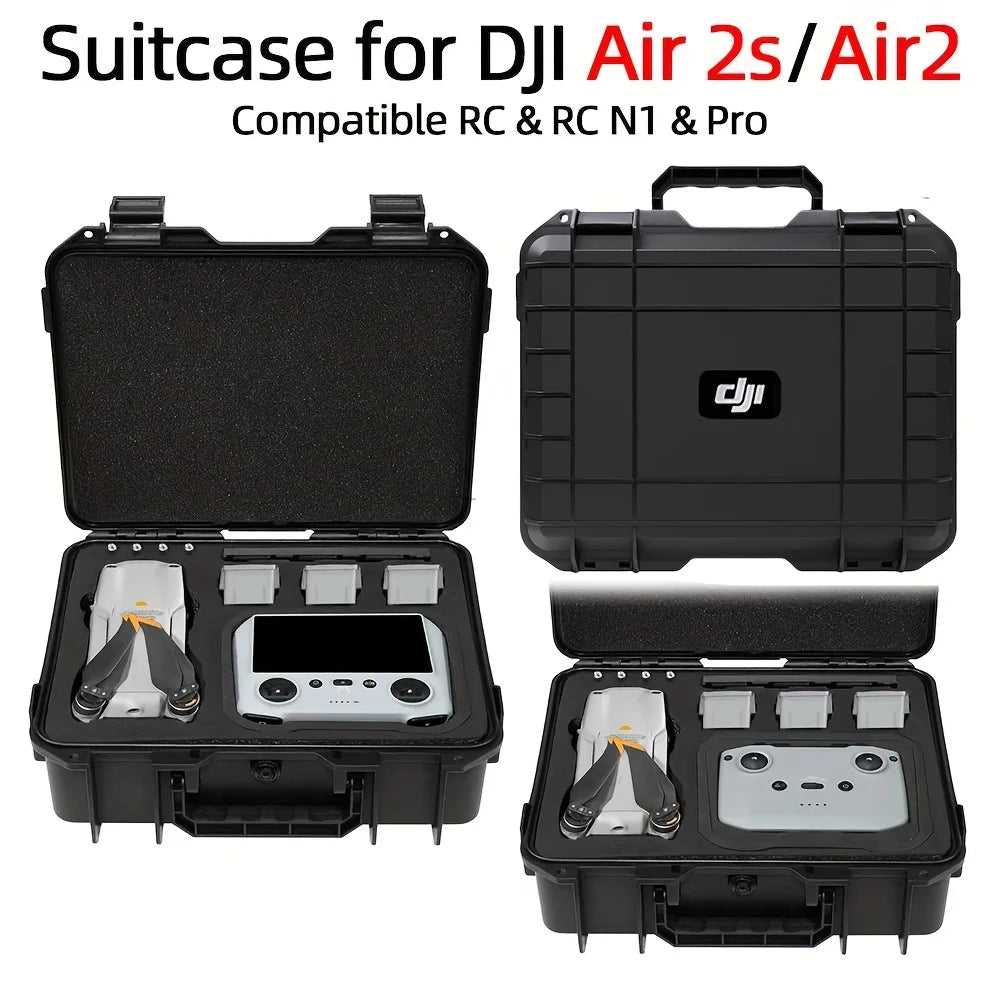 Hard Shell Drone Carrying Case for DJI Mavic Air 2S / Air 2 | Scratch - Resistant Travel Case - Skyvex Official