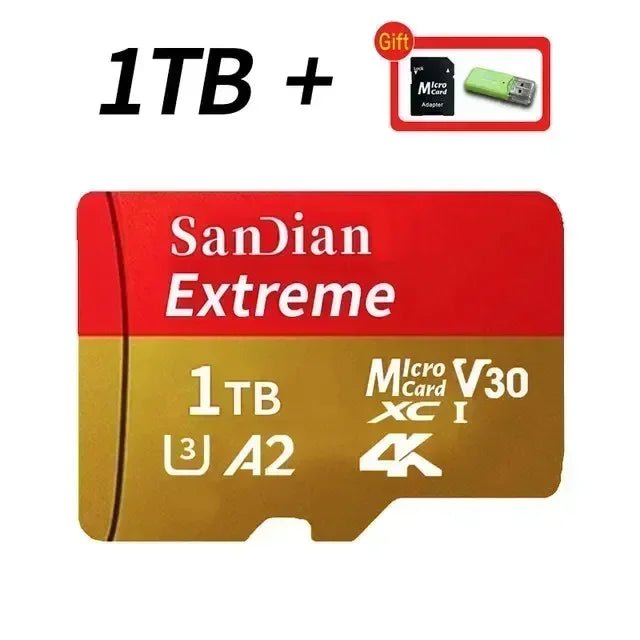 High Speed Micro SD Card 128GB–1TB | Class 10 U3 V30 for Drone, Camera & Dash Cam - Skyvex Official