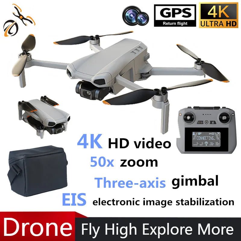 XIL 017 Professional GPS Drone | 4K Camera, 3 - Axis Gimbal & Smart Follow Mode - Skyvex Official