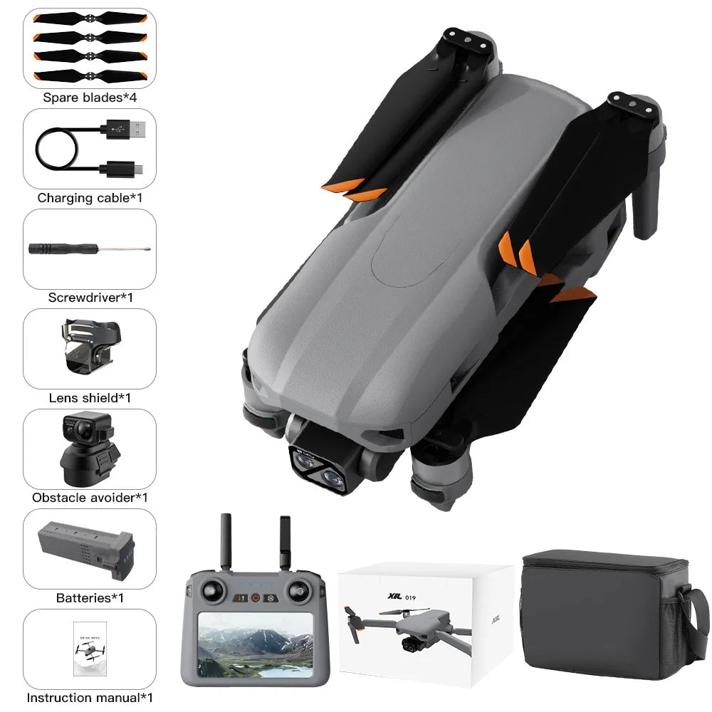 XiL 019 GPS Drone with 4K HD Camera | Airdrop, Long Range & Smart Flight Modes - Skyvex Official