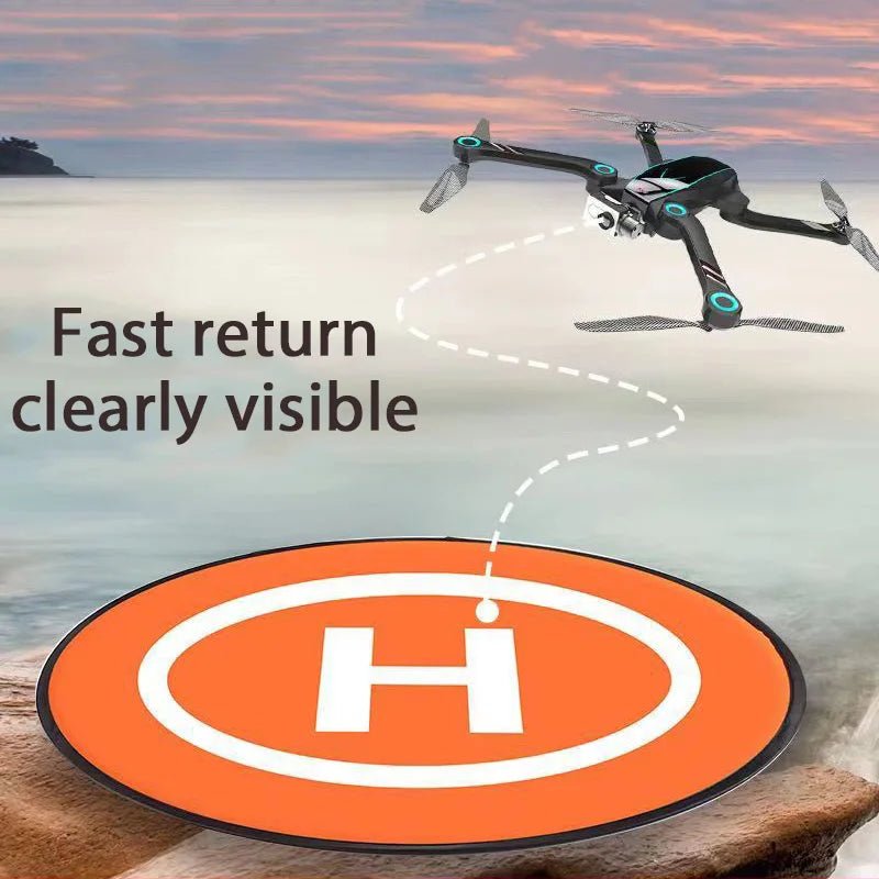55cm Foldable Drone Landing Pad | Universal Waterproof Mat for All Drones - Skyvex Official