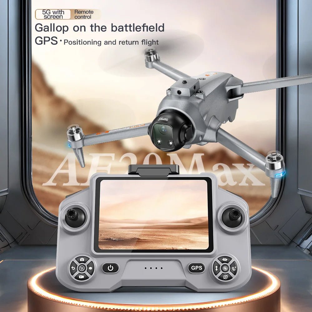 AE20 Smart GPS Drone with HD Camera | Obstacle Avoidance, Brushless Motor &amp; Airdrop - Skyvex Official