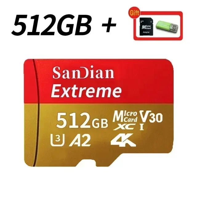 High Speed Micro SD Card 128GB–1TB | Class 10 U3 V30 for Drone, Camera &amp; Dash Cam - Skyvex Official