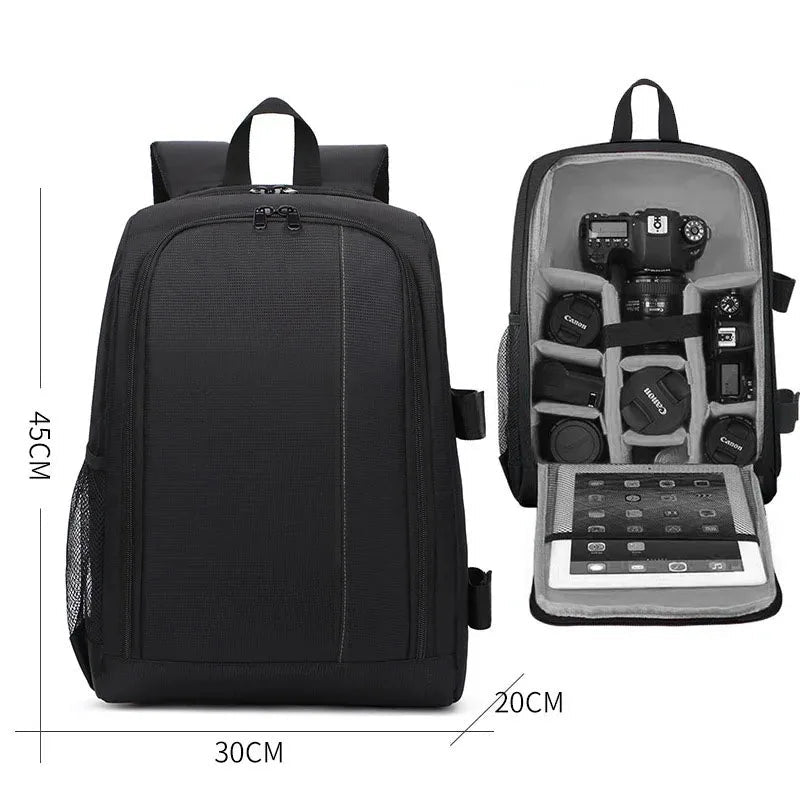 Waterproof Shoulder Camera &amp; Drone Bag | Multi - Compartment Travel Bag for DSLR &amp; Drones - Skyvex Official