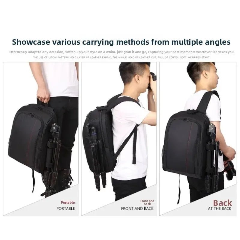 Waterproof Shoulder Camera &amp; Drone Bag | Multi - Compartment Travel Bag for DSLR &amp; Drones - Skyvex Official