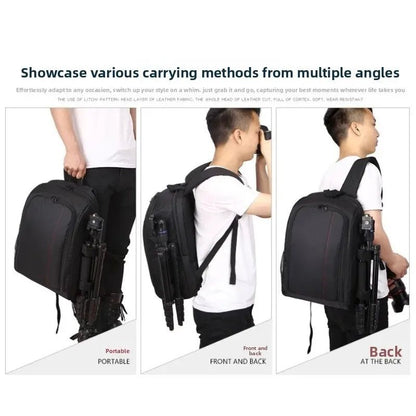 Waterproof Shoulder Camera &amp; Drone Bag | Multi - Compartment Travel Bag for DSLR &amp; Drones - Skyvex Official