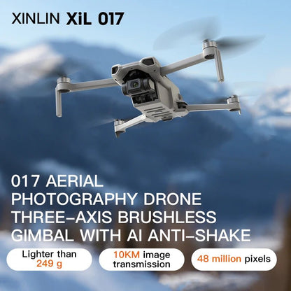 XIL 017 Professional GPS Drone | 4K Camera, 3 - Axis Gimbal &amp; Smart Follow Mode - Skyvex Official